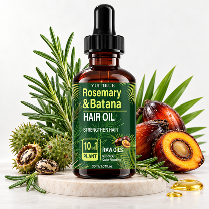 Elixir Capilar Natural - Mezcla de Aceites para Fortalecer, Nutrir y Revitalizar el Cabello
